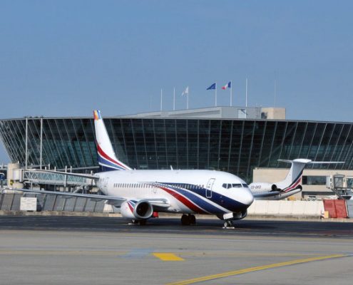 Aéroport Nice-Côte-D’Azur Intervention à l’Aéroport de Nice pour le compte d’ERDF